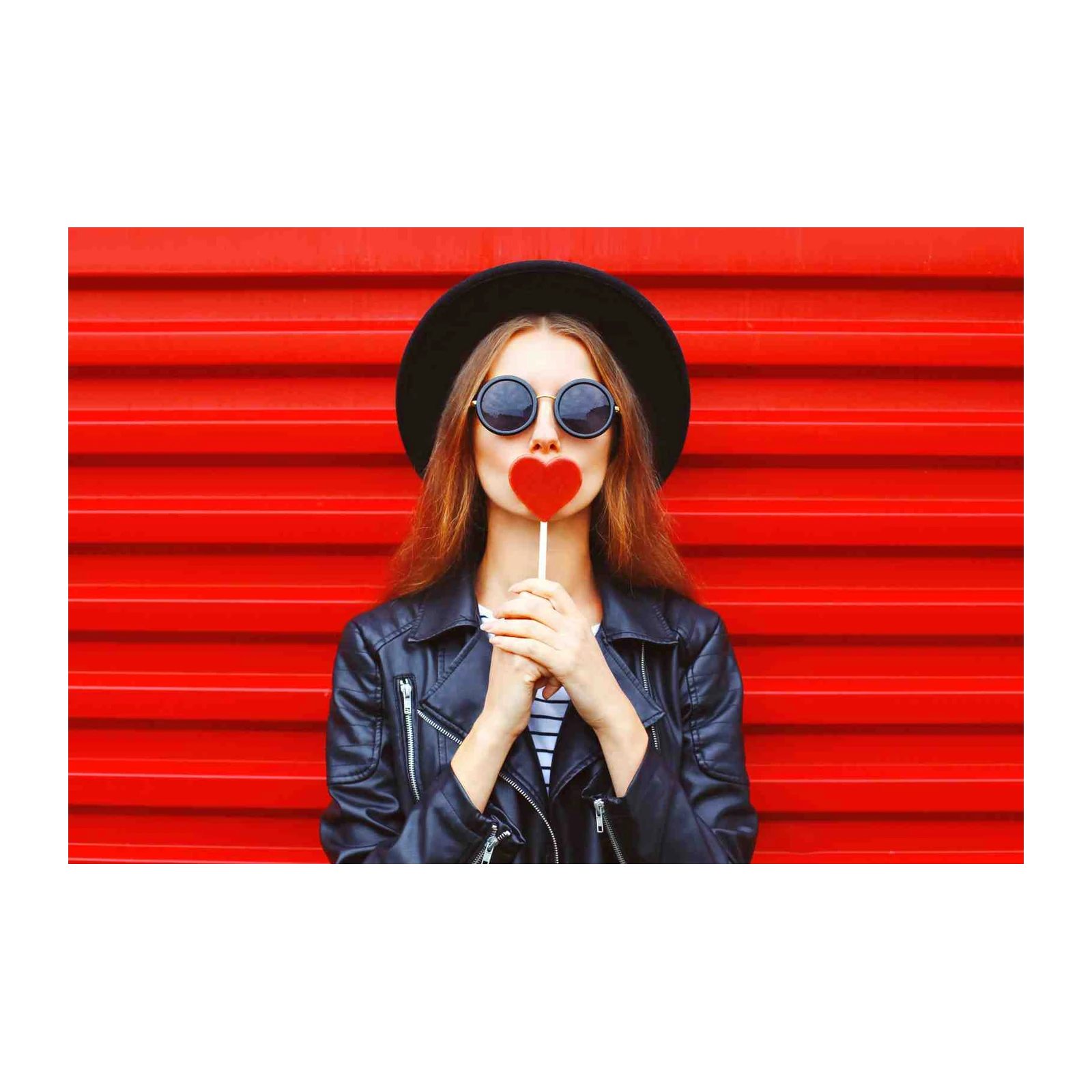 Pop Art Heart Fashion Wall Art