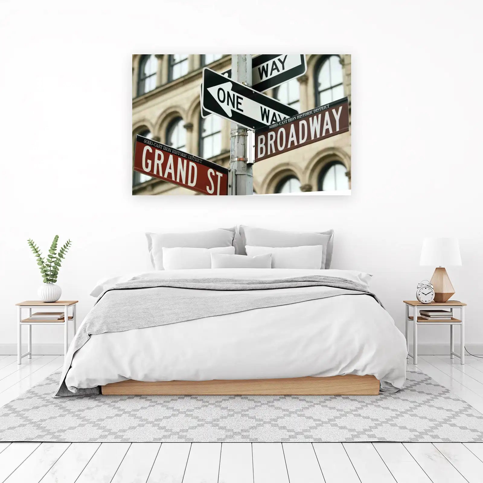 New York City Street Signs Wall Art