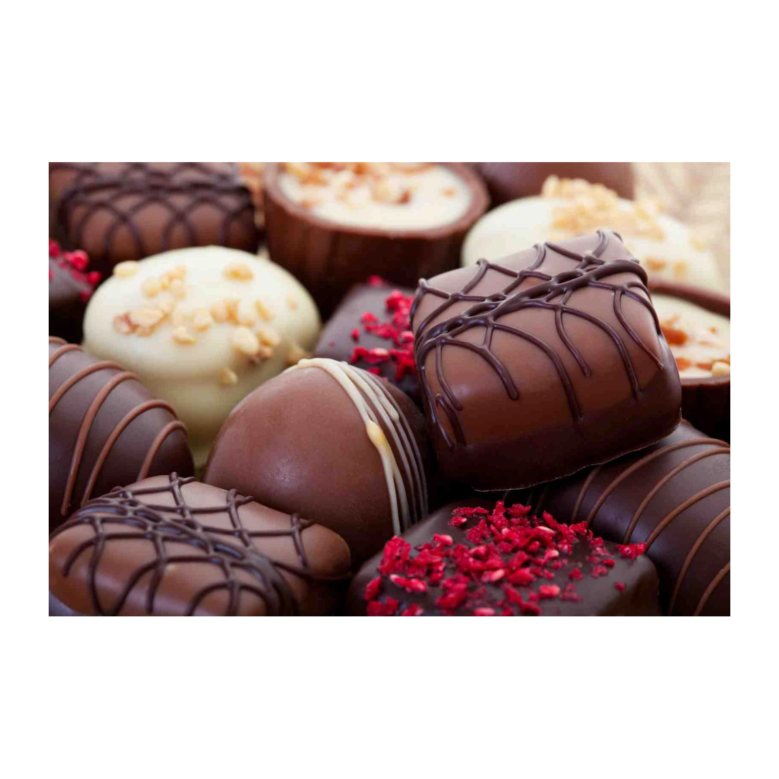 Decadent Chocolate Assortment Wall Art