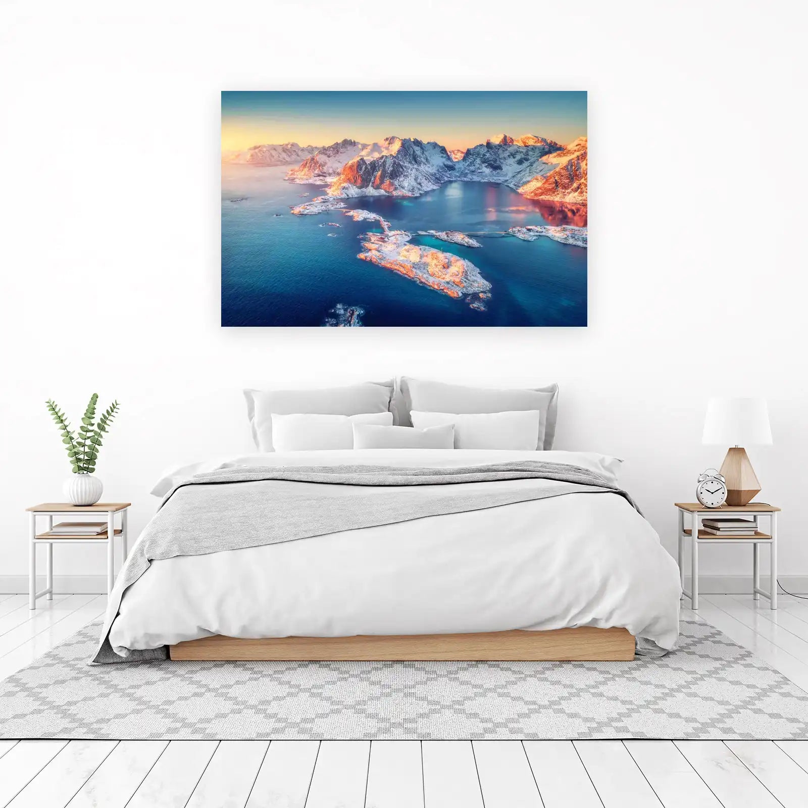 Serene Arctic Bay Wall Art