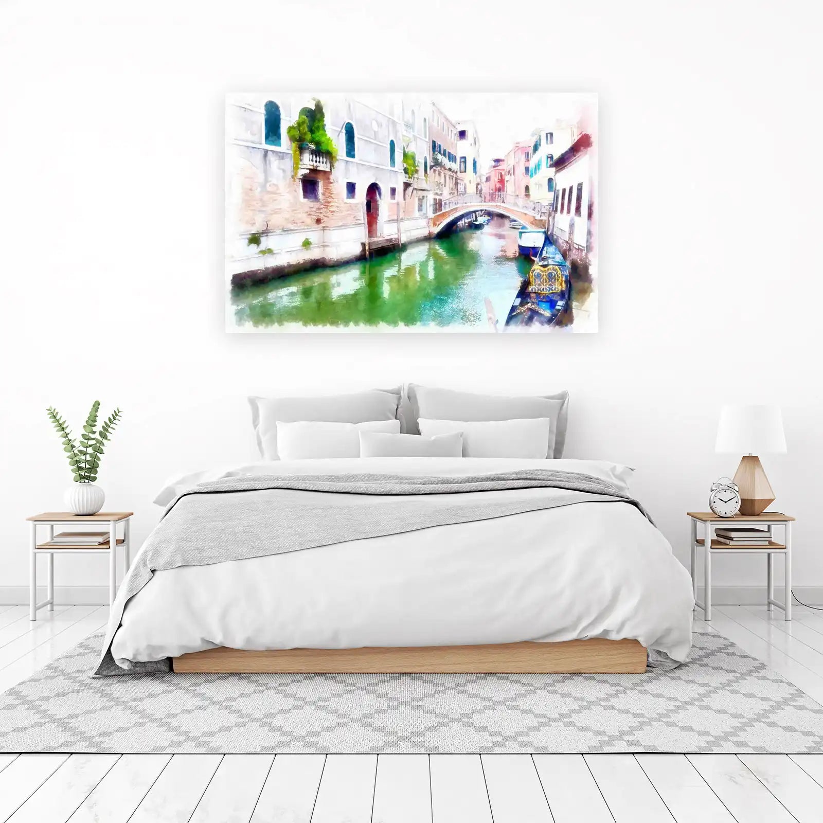 Venetian Canal Gondola Dream Wall Art