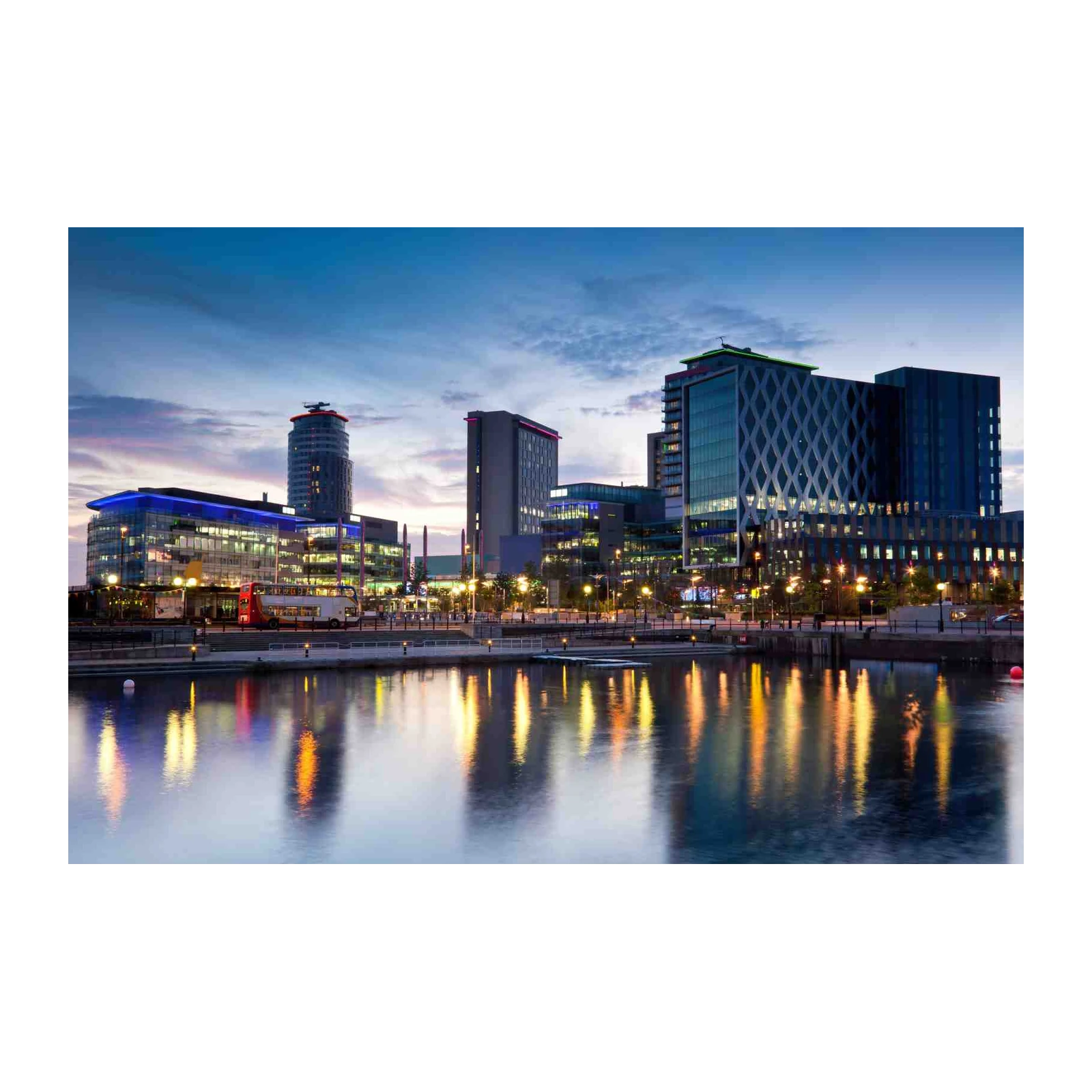 Urban Reflections Cityscape Wall Art