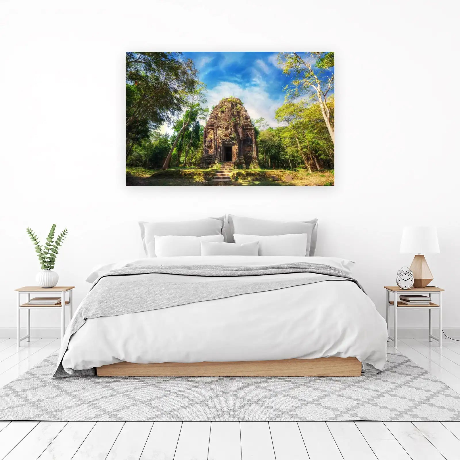 Ancient Temple Jungle Adventure Wall Art