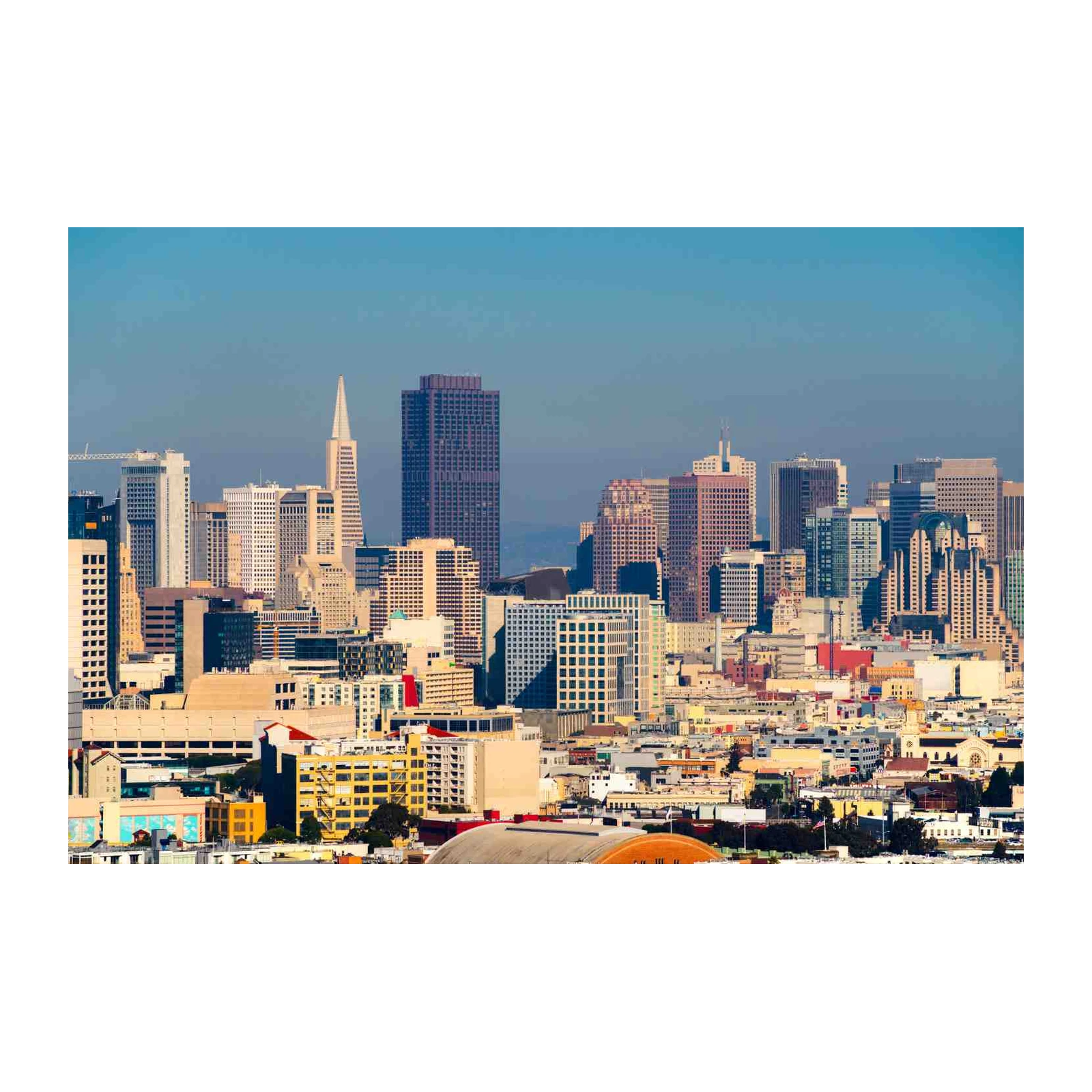 San Francisco Skyline Cityscape Wall Art