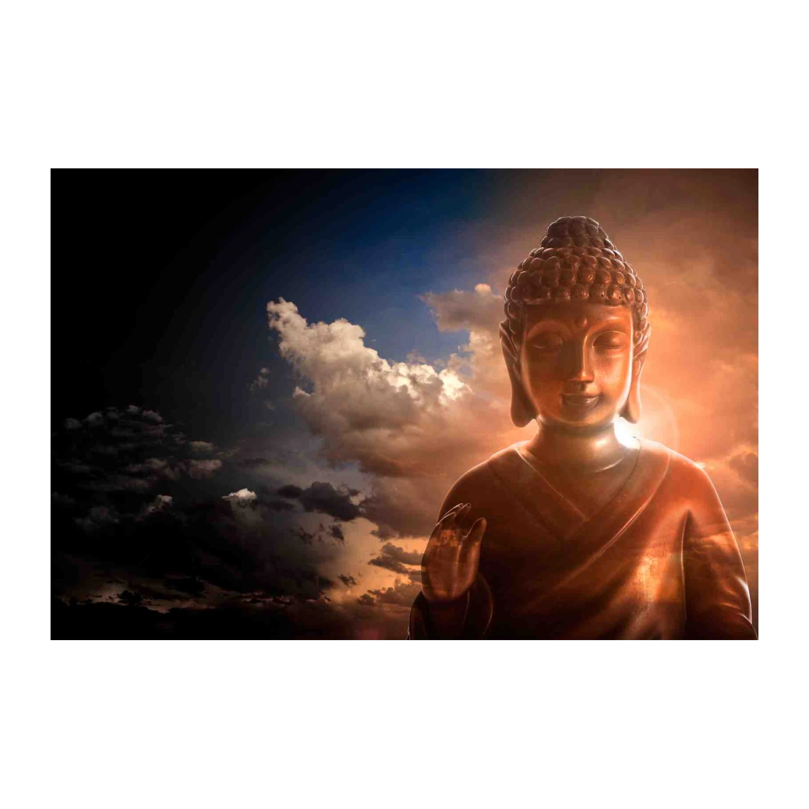 Zen Buddha Serenity Wall Art