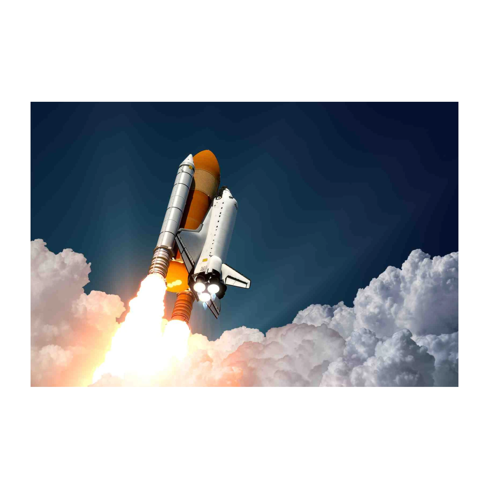 Space Shuttle Launch Wall Art