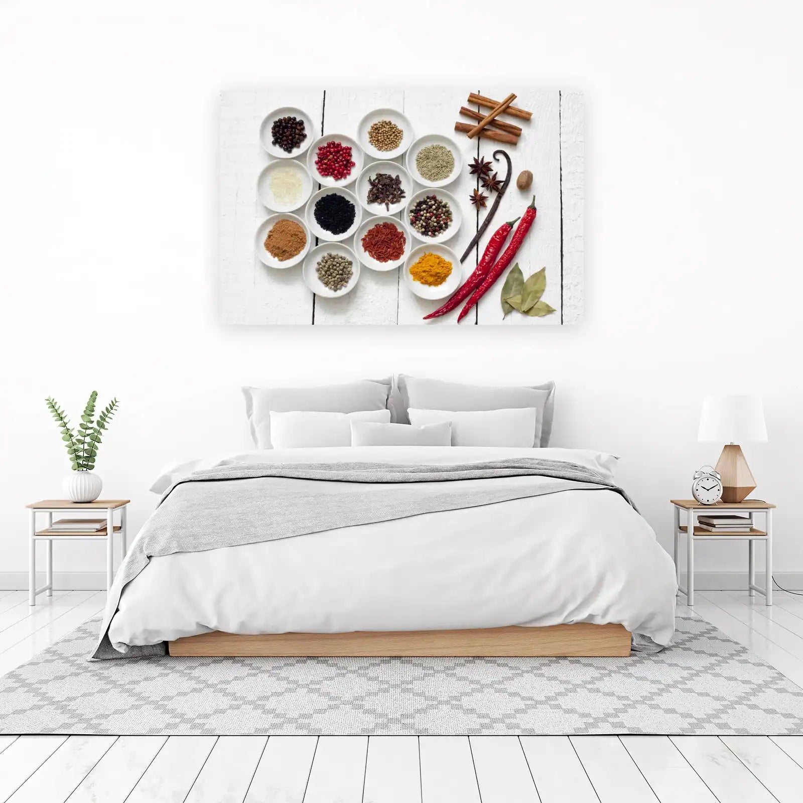 Vibrant Spice Collection Wall Art