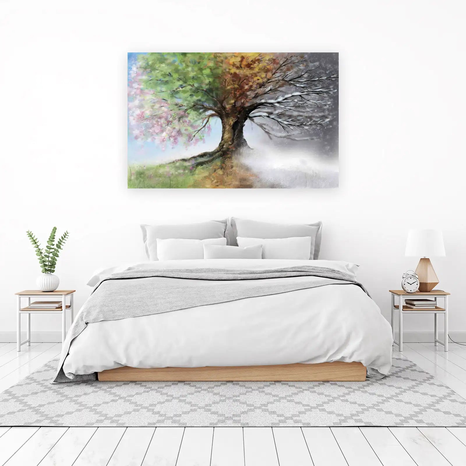 Four Seasons Tree Wall Art