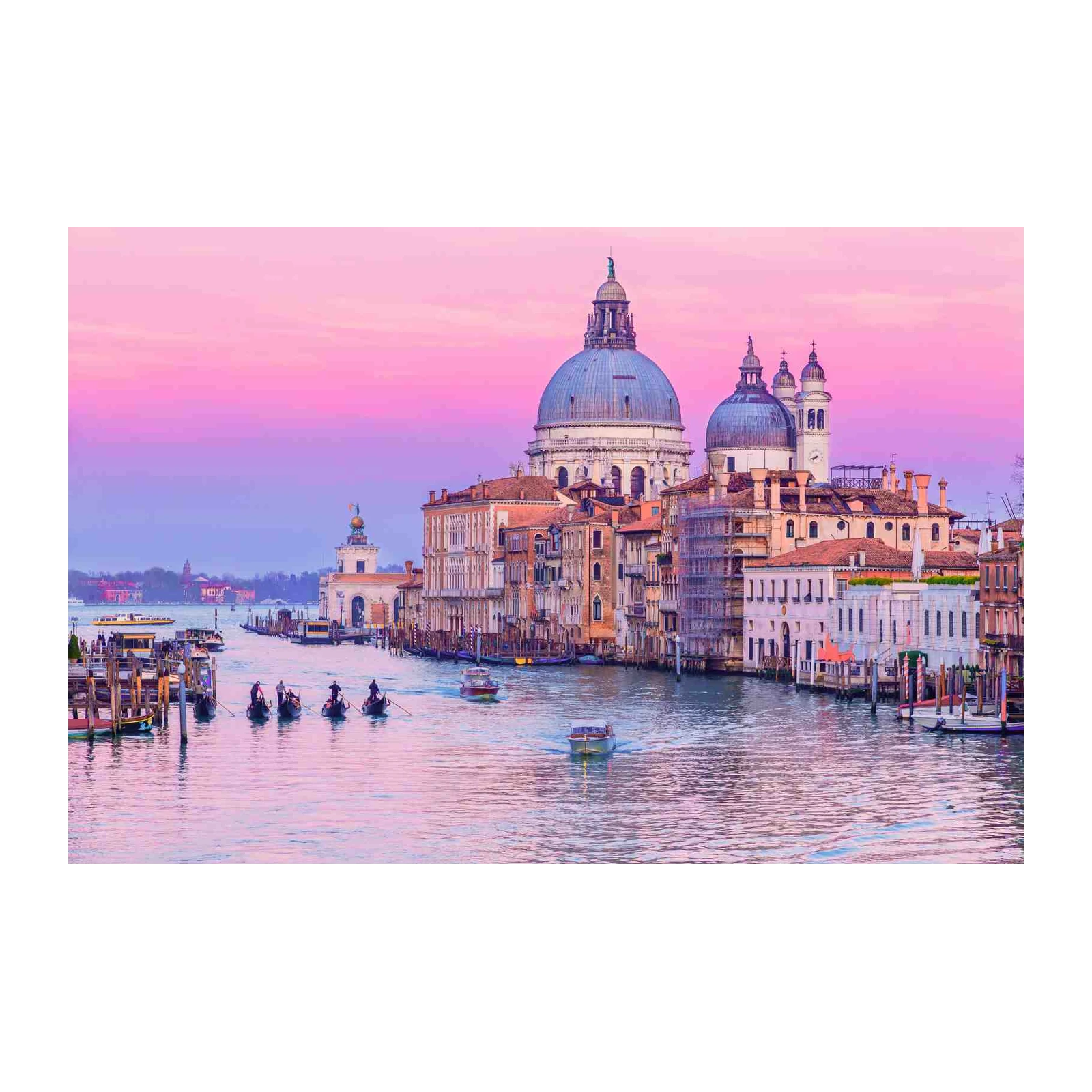 Venice Grand Canal Sunset Wall Art