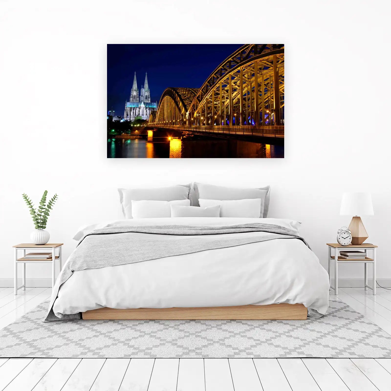Cologne Cathedral & Hohenzollern Bridge Wall Art