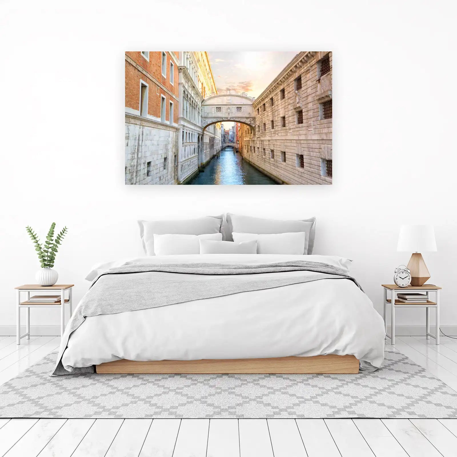 Venice Bridge of Sighs Iconic Canal Wall Art