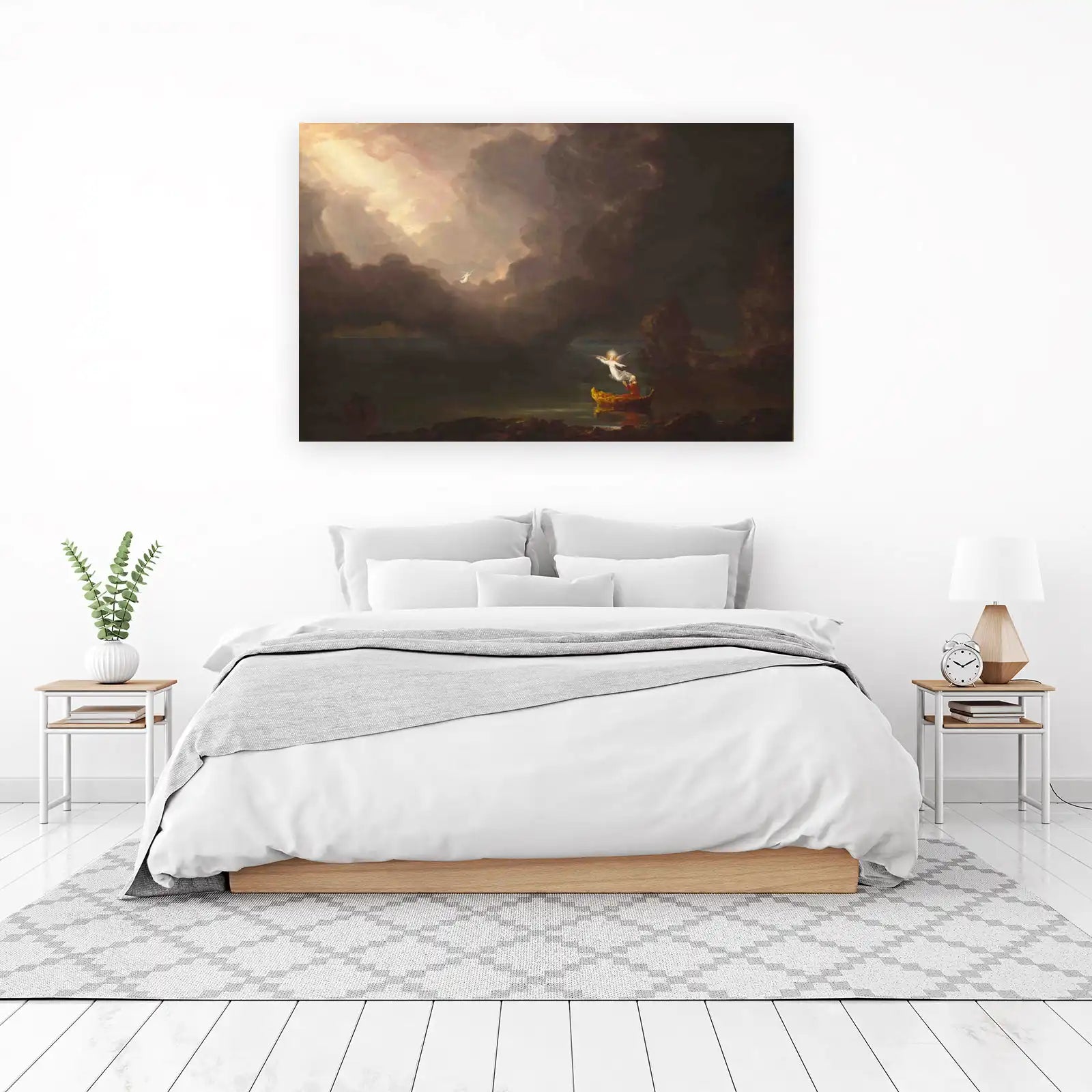 Angelic Voyage Dreamy Sky Wall Art