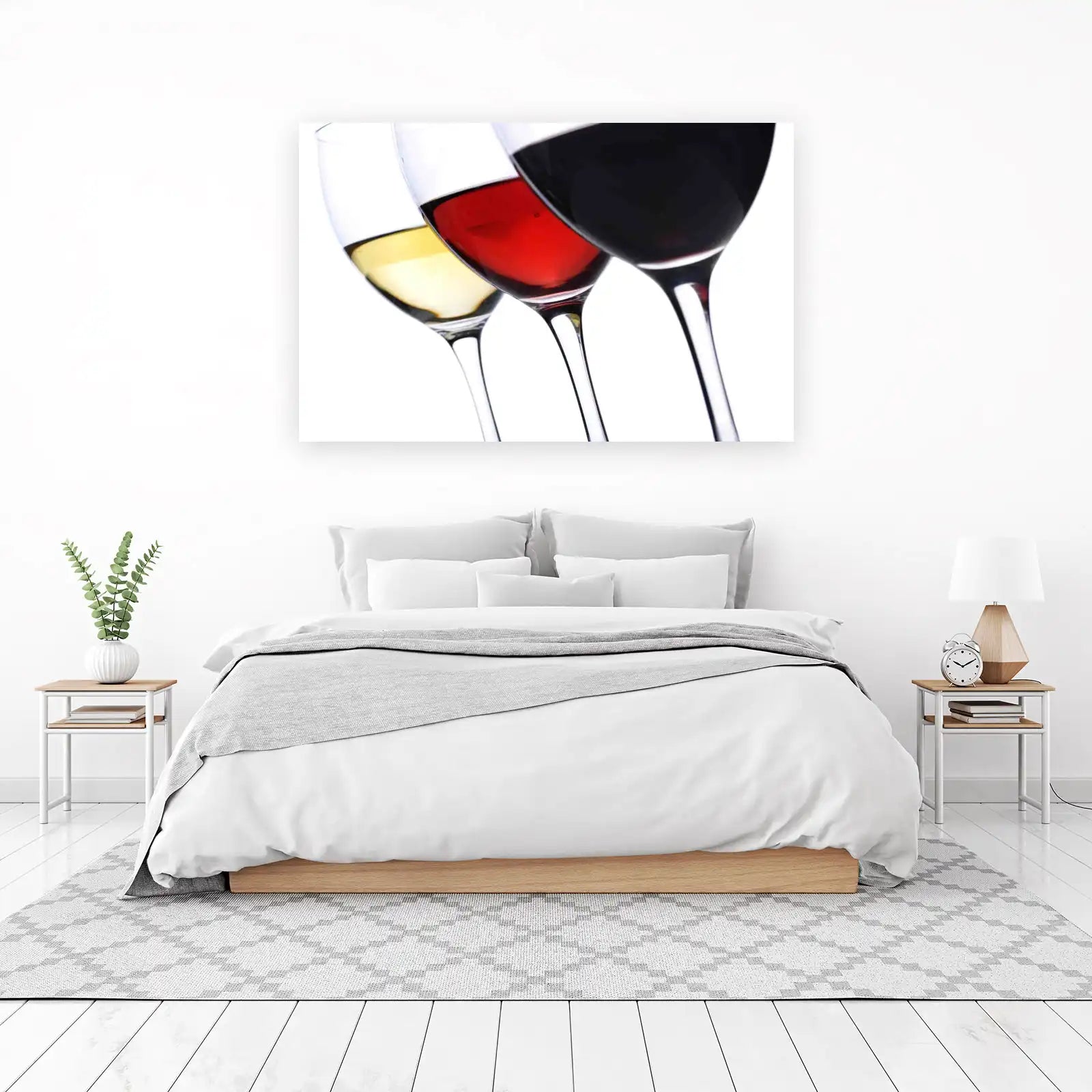 Elegant Wine Trio Wall Art