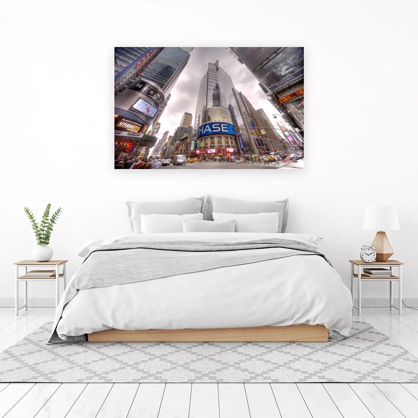 Dynamic Times Square Cityscape Wall Art