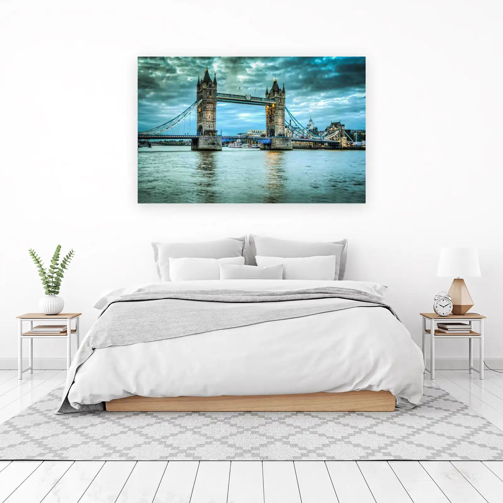 Dramatic London Tower Bridge Wall Art