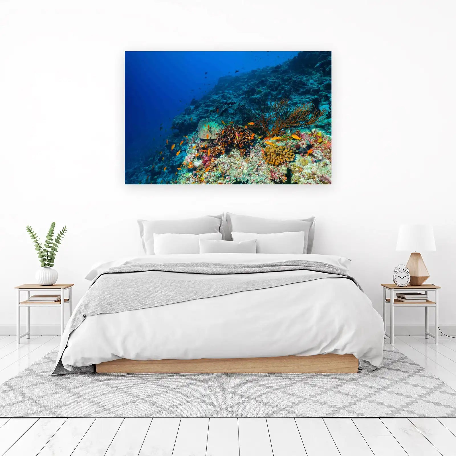 Vibrant Coral Reef Fish Wall Art