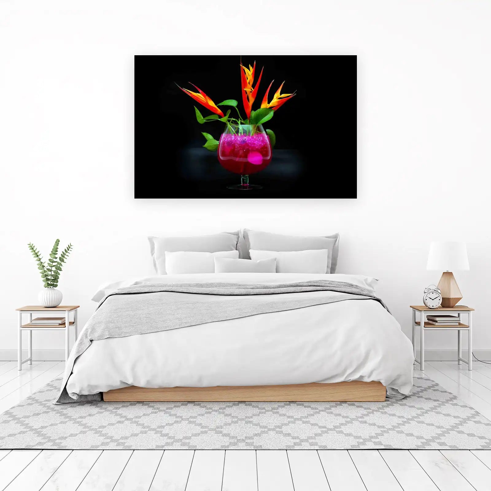 Tropical Paradise Heliconia Wall Art