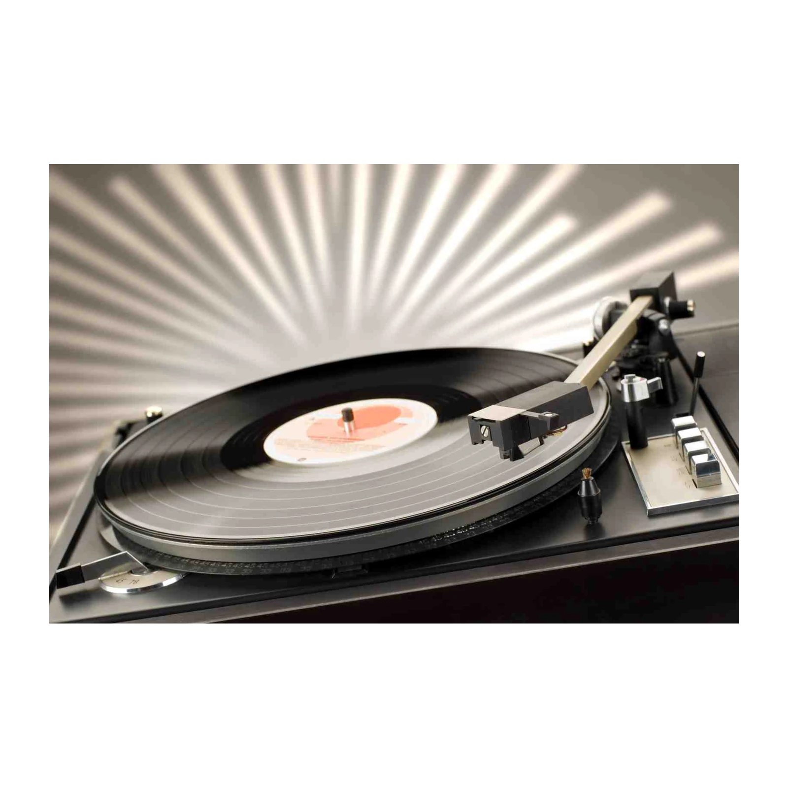 Vintage Vinyl Record Player Wall Art