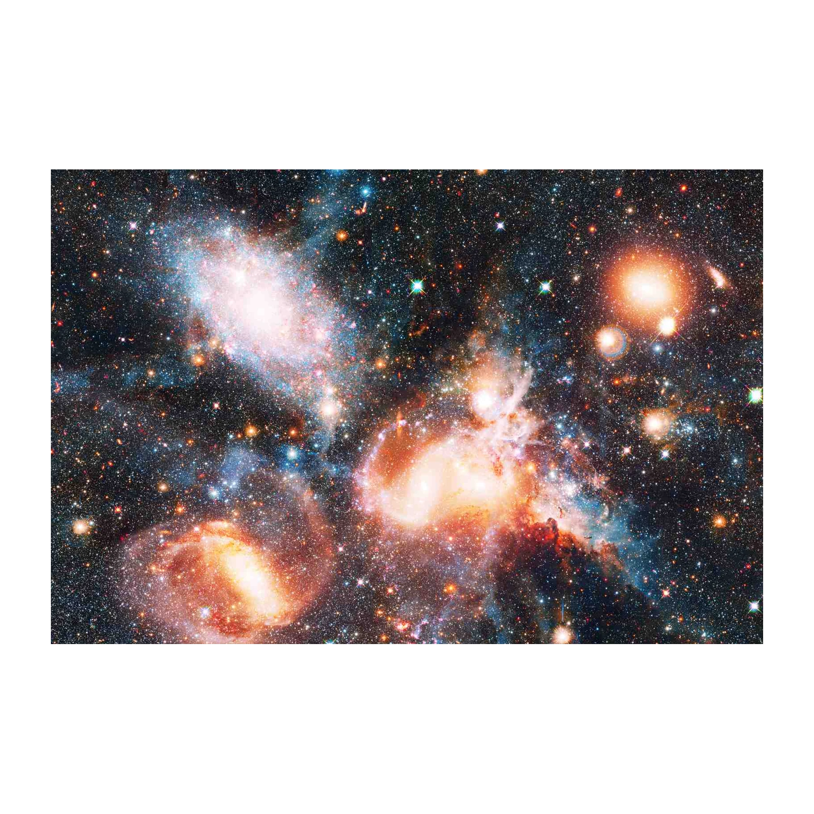 Cosmic Galaxy Nebula Wall Art Wall Art