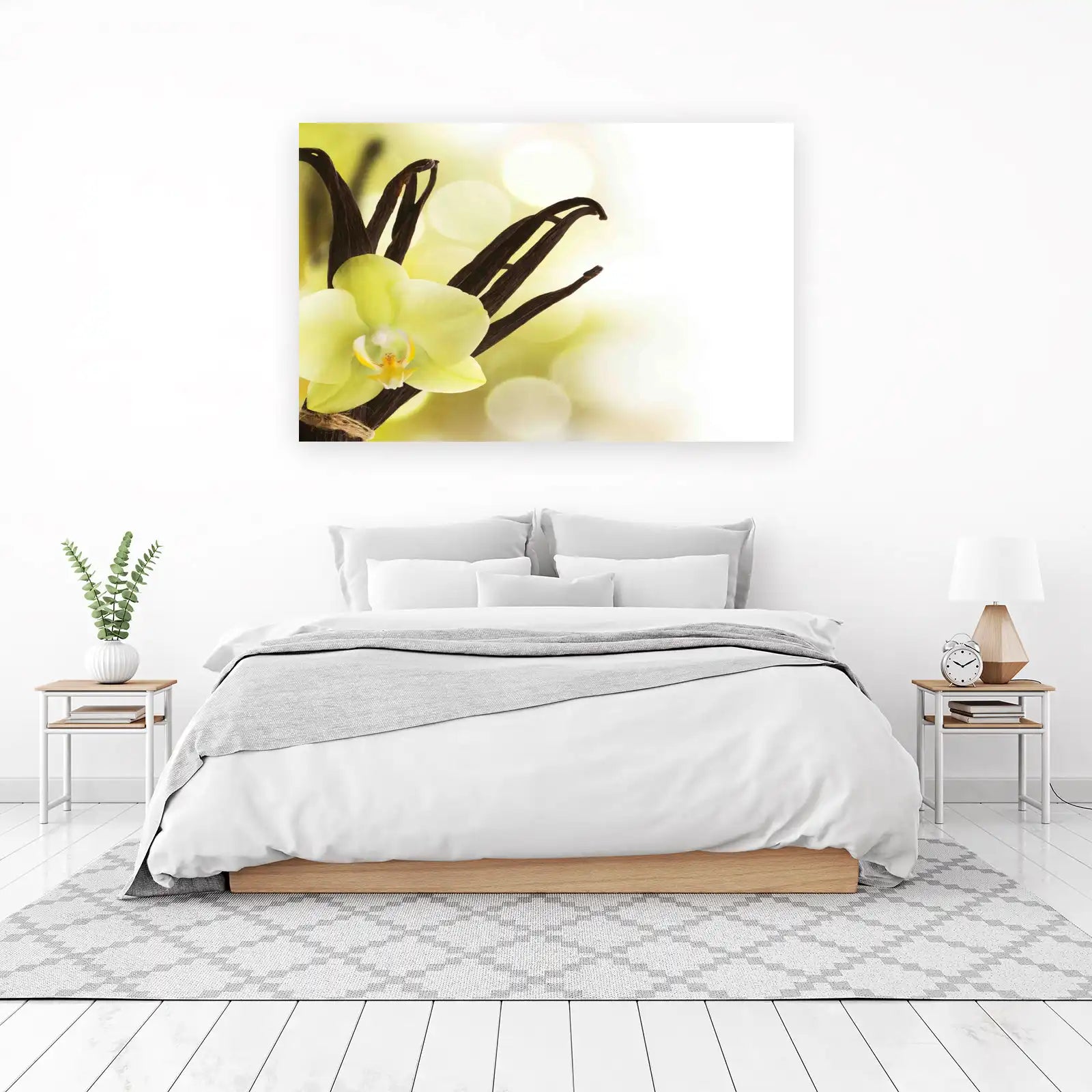 Tranquil Orchid & Vanilla Bean Wall Art