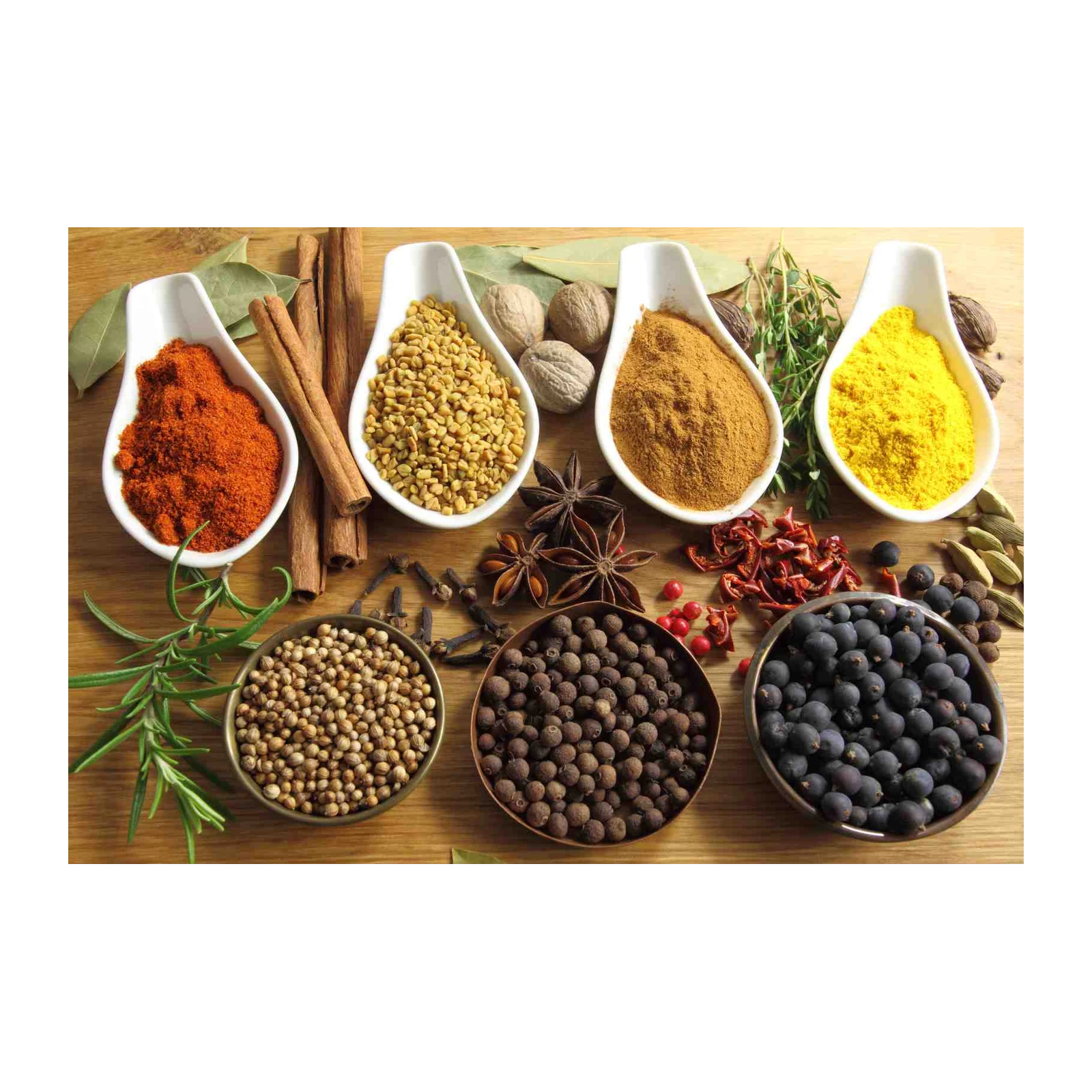 Vibrant Spice Assortment Wall Art