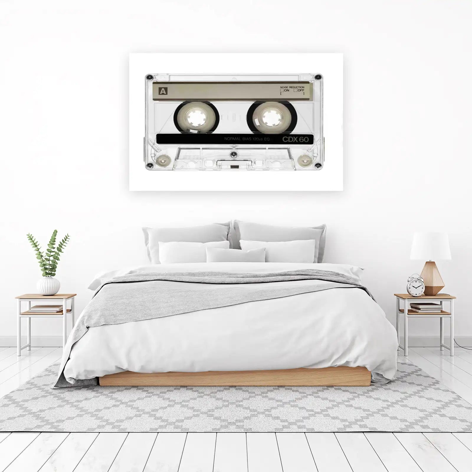 Retro Cassette Tape Album Art Wall Art