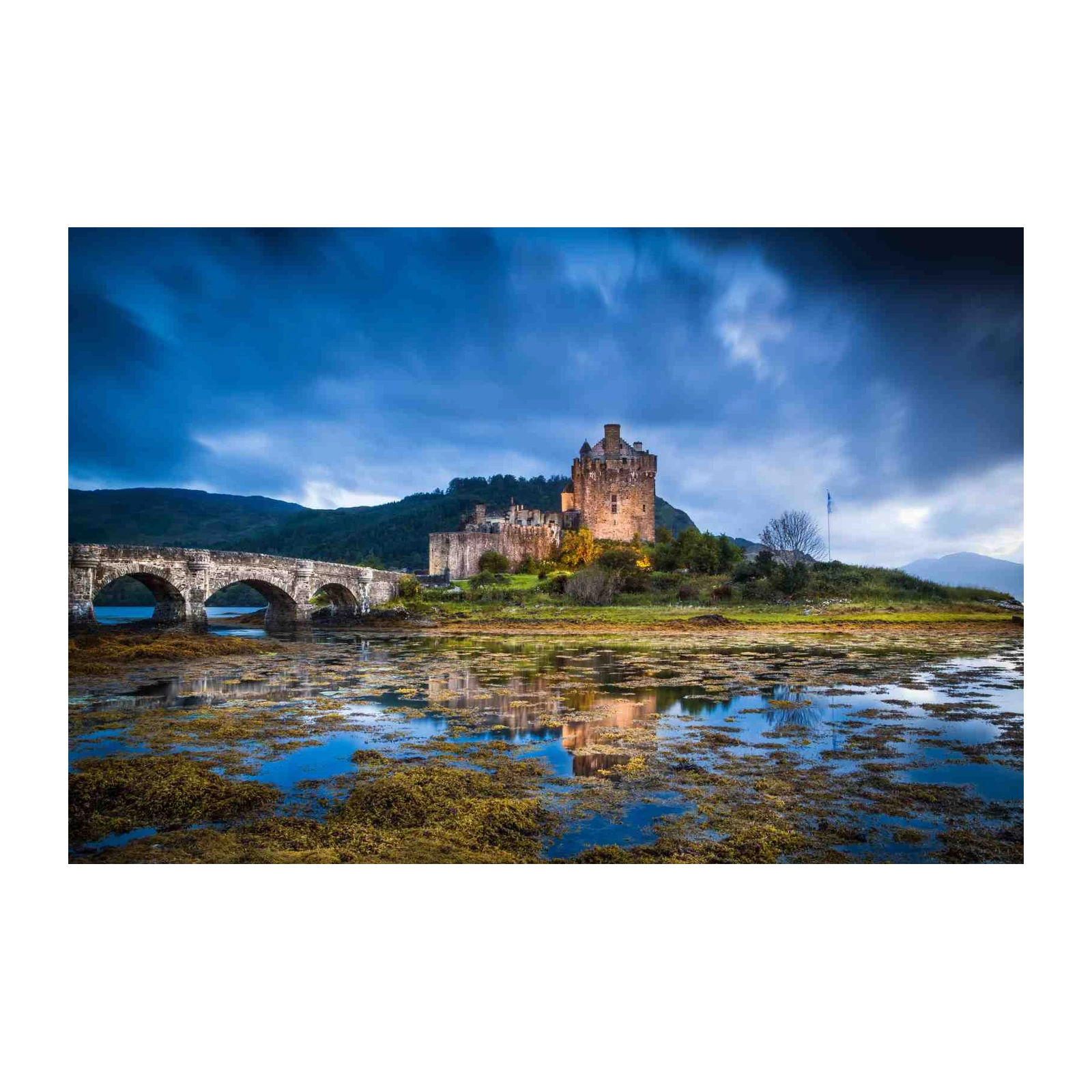 Majestic Castle Landscape Wall Art