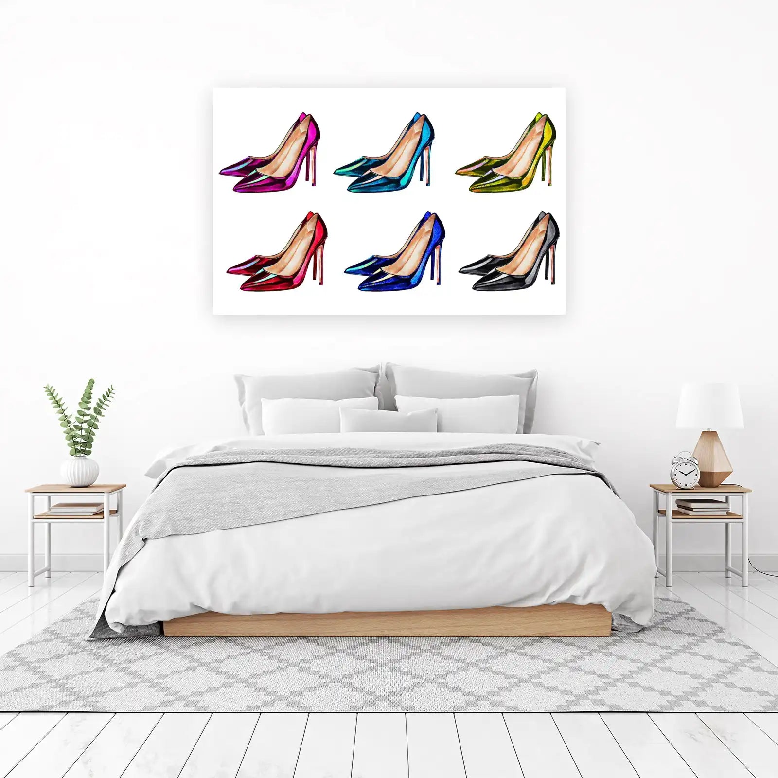 Chic High Heels Collection Wall Art
