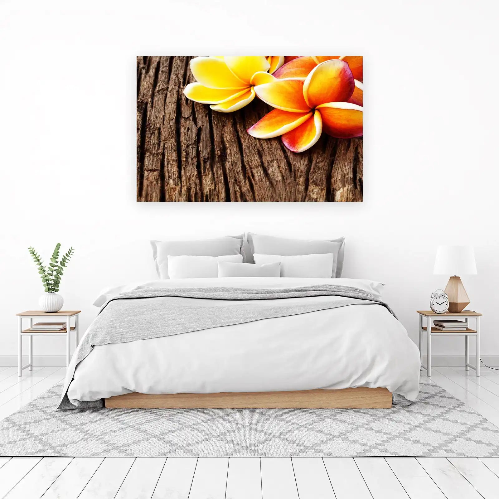 Tropical Plumeria Bloom Wall Art