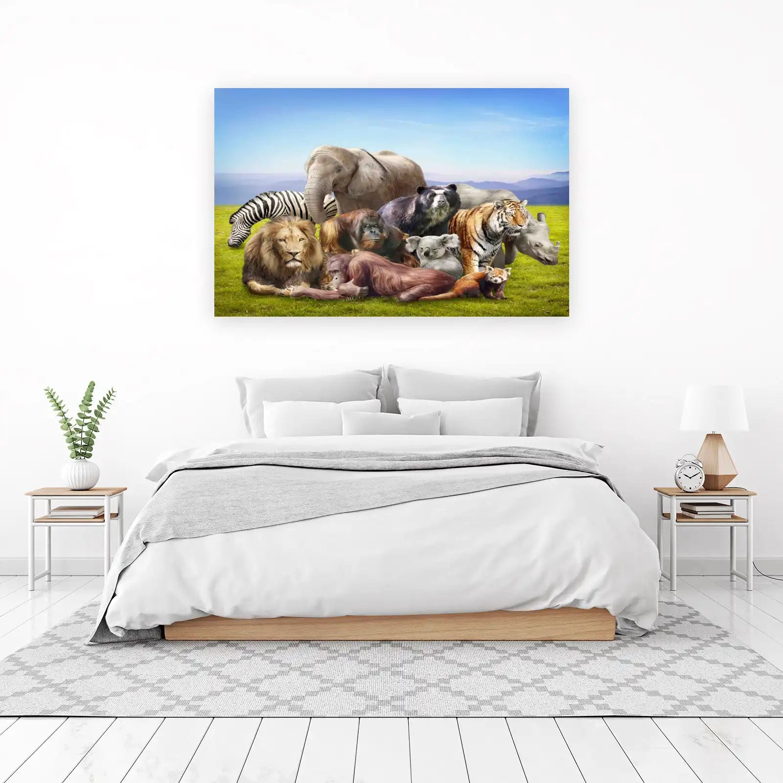 Majestic Wildlife Ensemble Wall Art