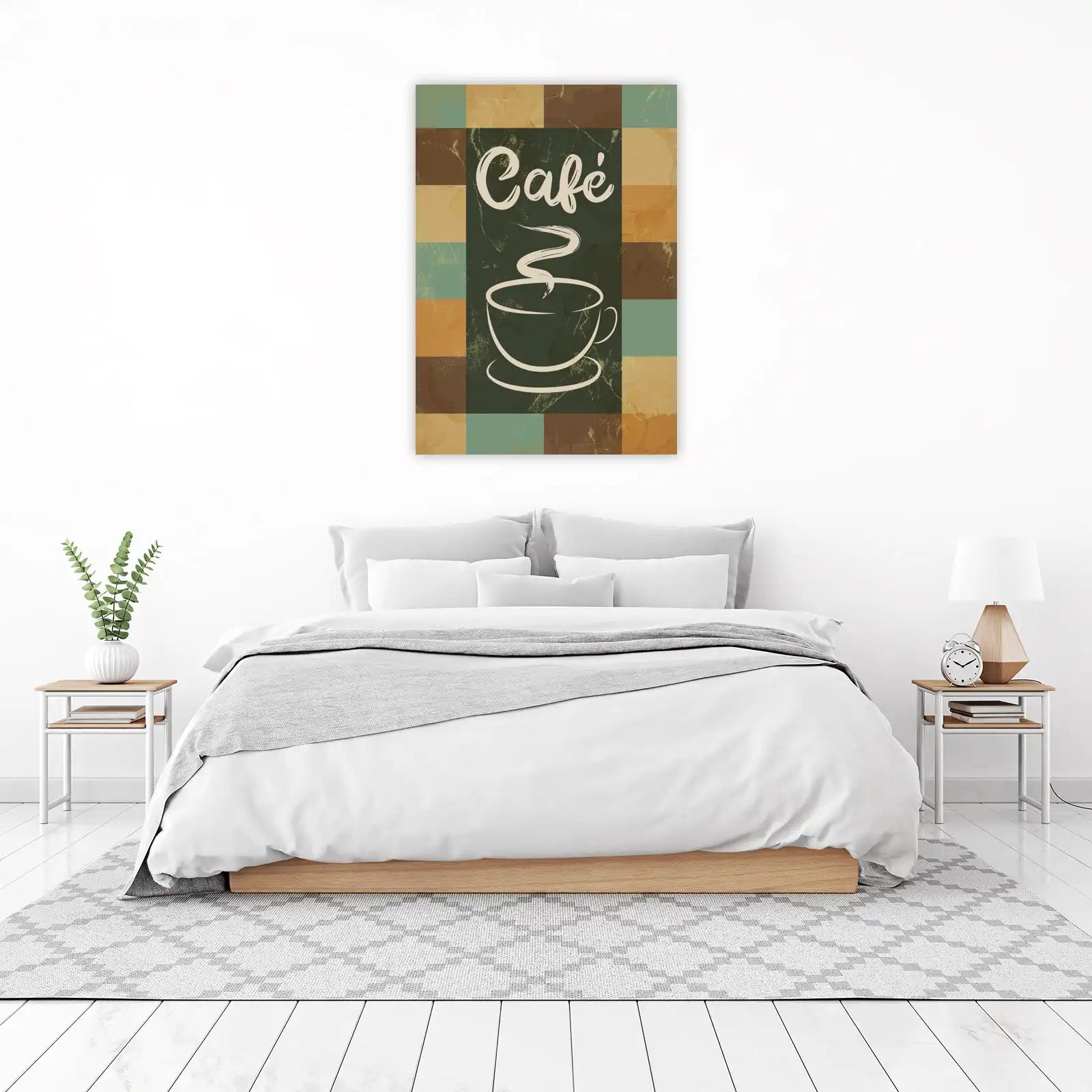 Vintage Cafe Coffee Cup Wall Art Wall Art
