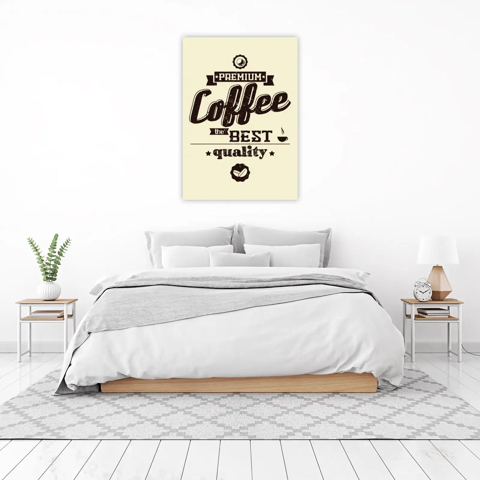 Premium Coffee Best Quality Retro Wall Art