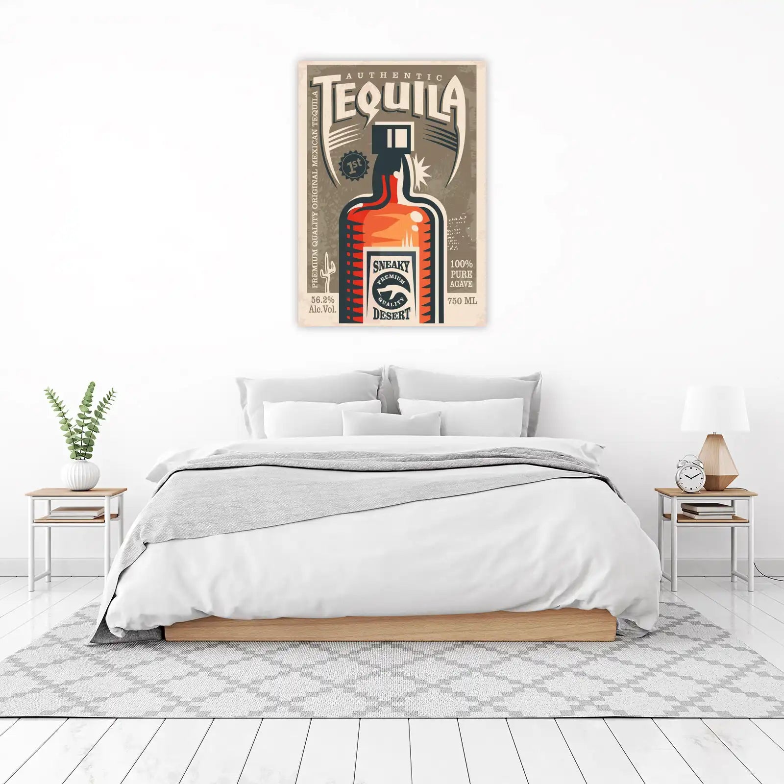 Authentic Tequila Desert Vibes Wall Art