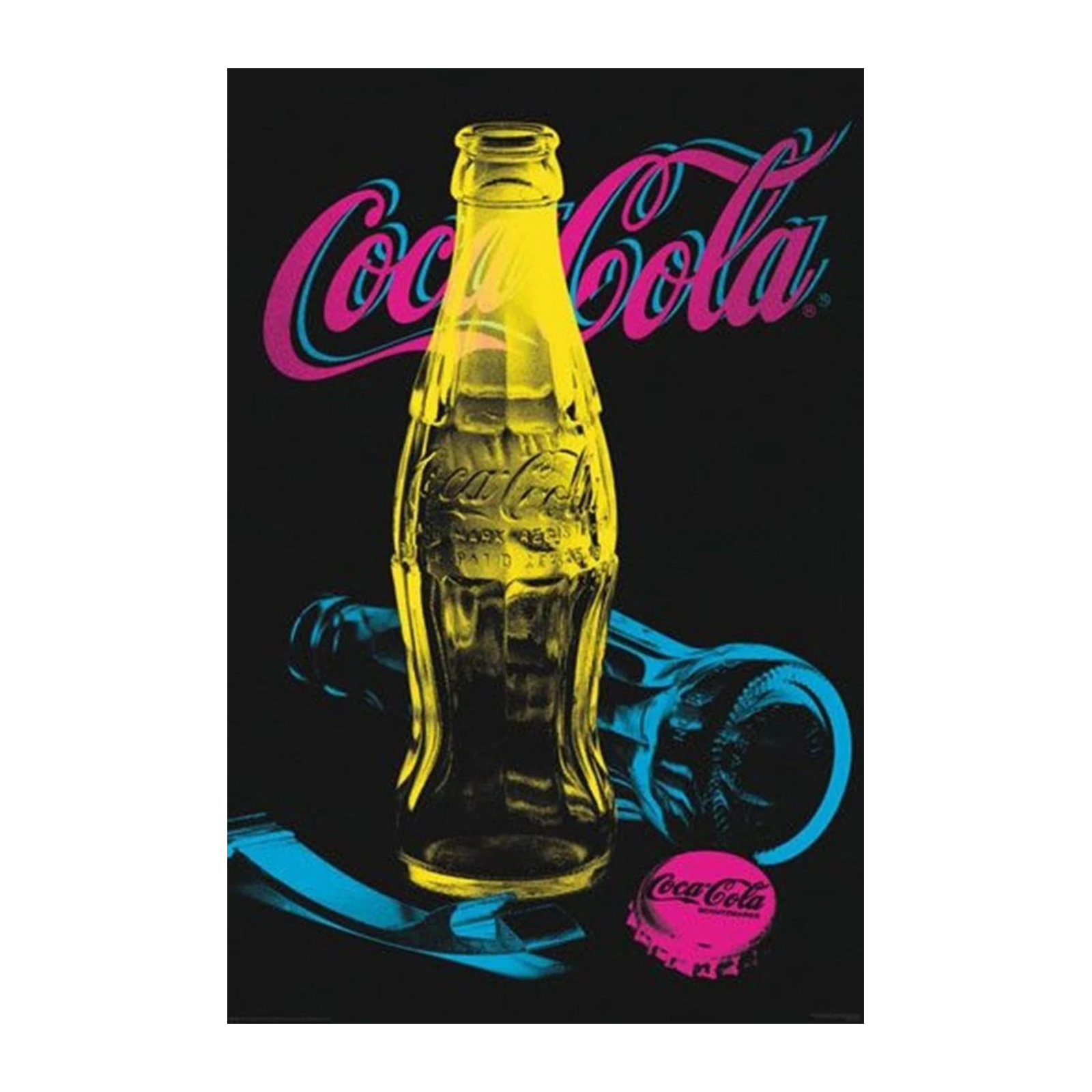 Pop Art Coca-Cola Bottle Wall Art