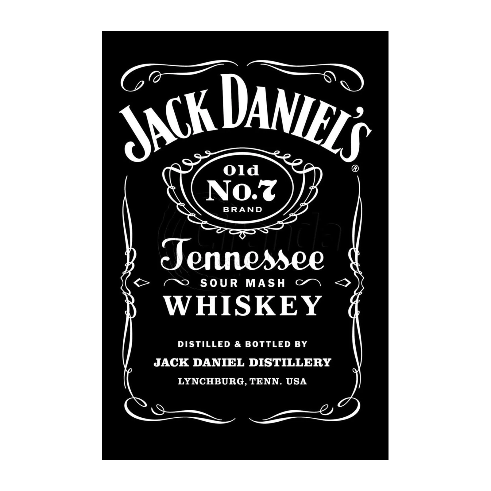 Jack Daniel's Tennessee Whiskey Wall Art