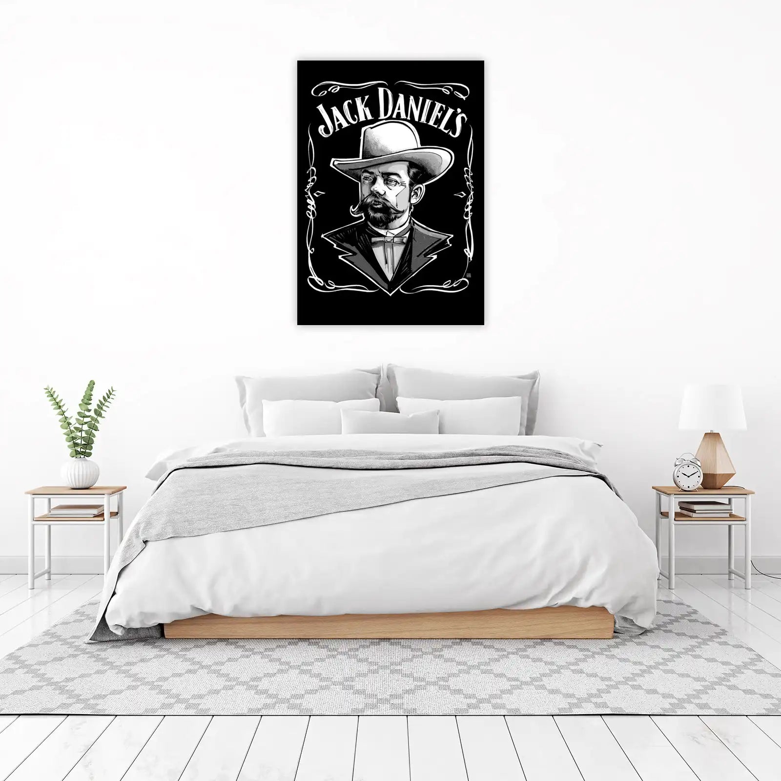 Vintage Jack Daniel's Gentleman Wall Art