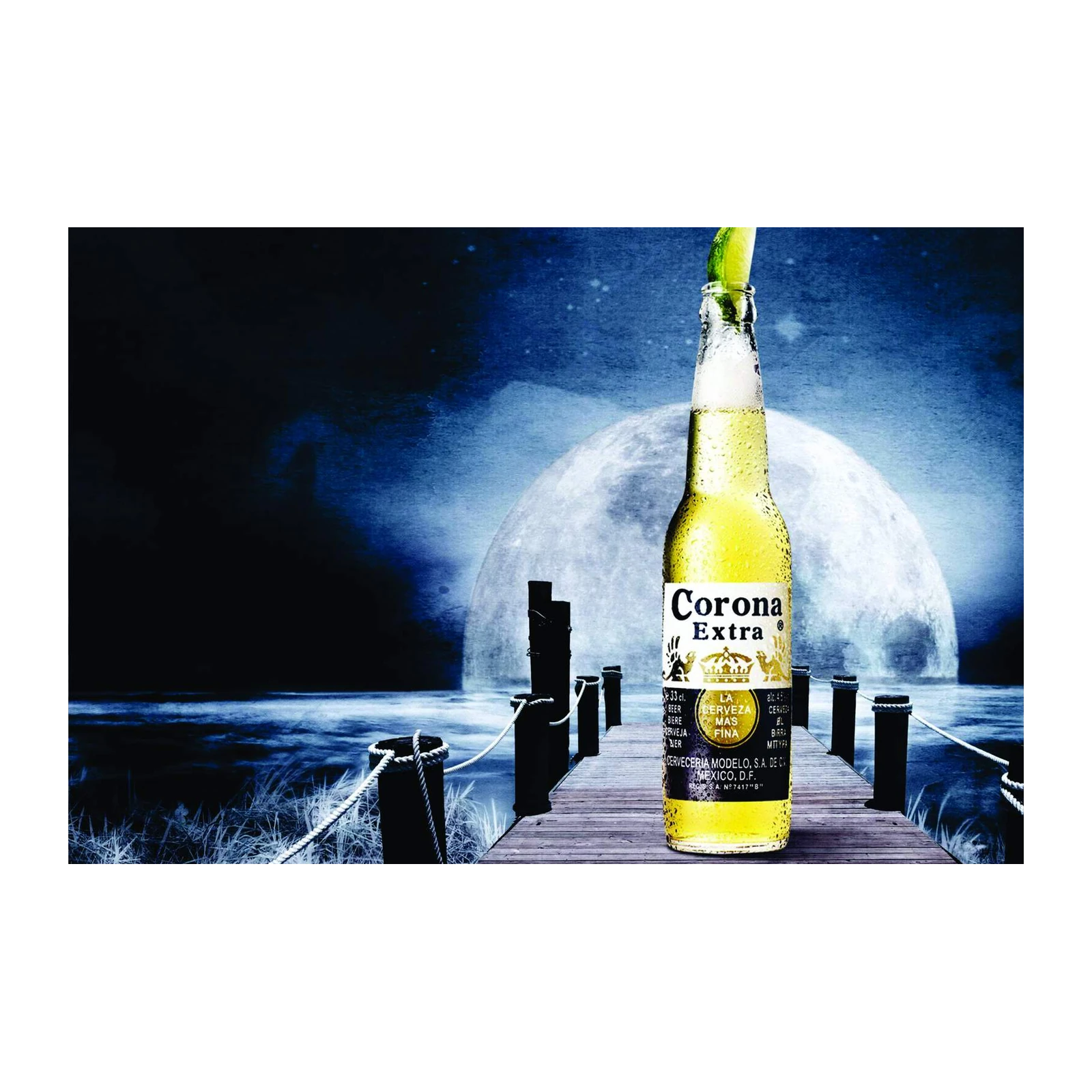 Corona Moonlight Dock Wall Art