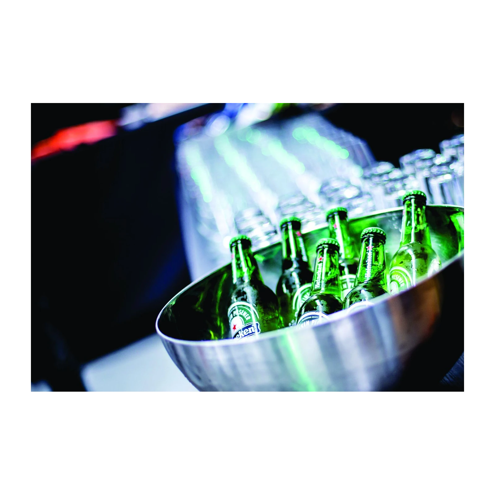 Stylish Beer Bottle Cooler Wall Art Wall Art
