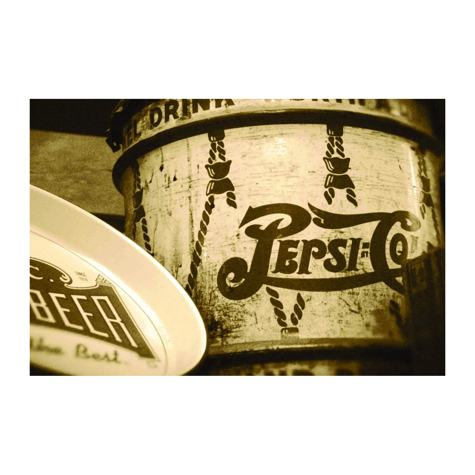 Vintage Pepsi-Cola Advertising Wall Art