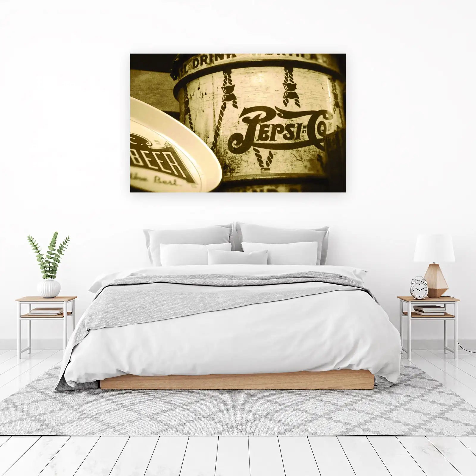 Vintage Pepsi-Cola Advertising Wall Art