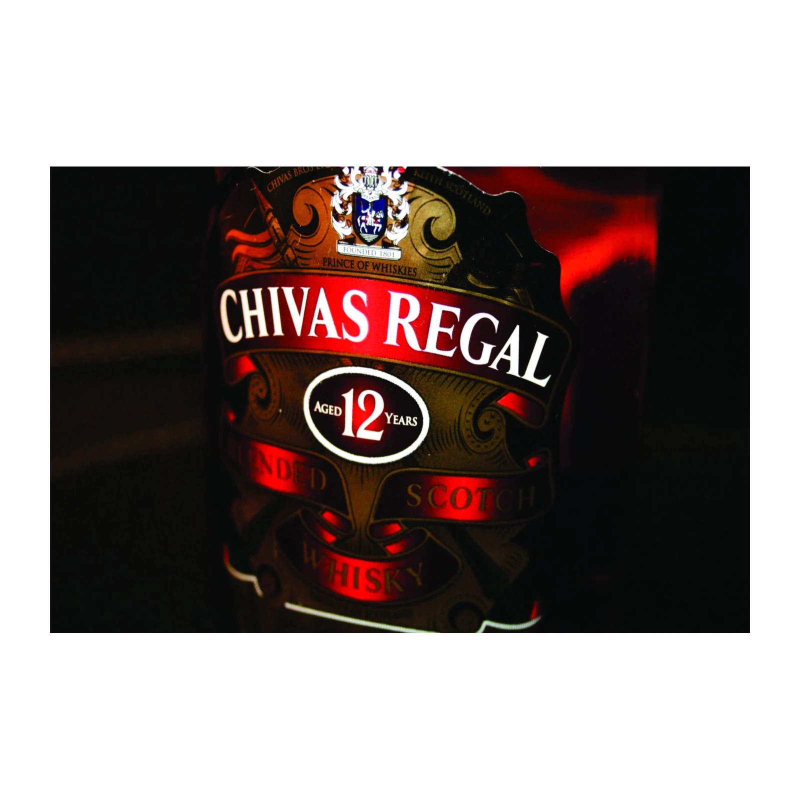 Chivas Regal 12 Year Scotch Whisky Wall Art