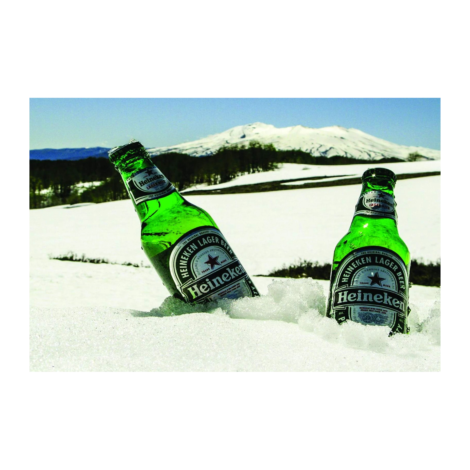 Heineken Cold Mountain Vibes Wall Art