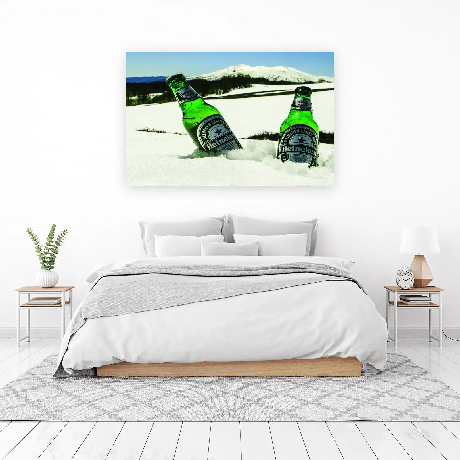 Heineken Cold Mountain Vibes Wall Art