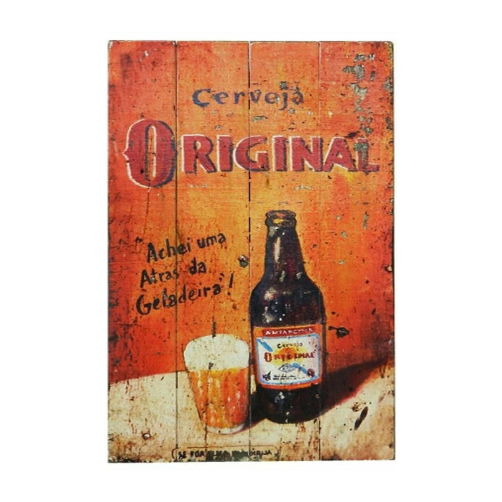 Vintage Beer Ad "Original" Wall Art