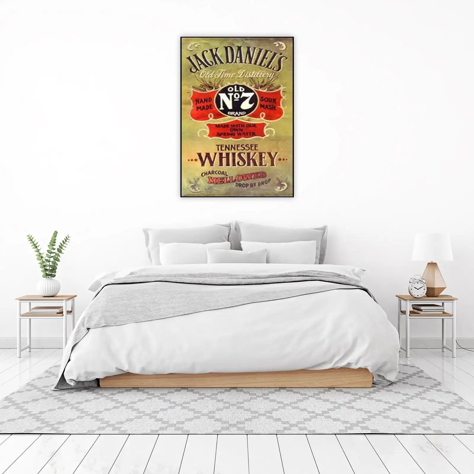 Vintage Jack Daniel's Tennessee Whiskey Wall Art