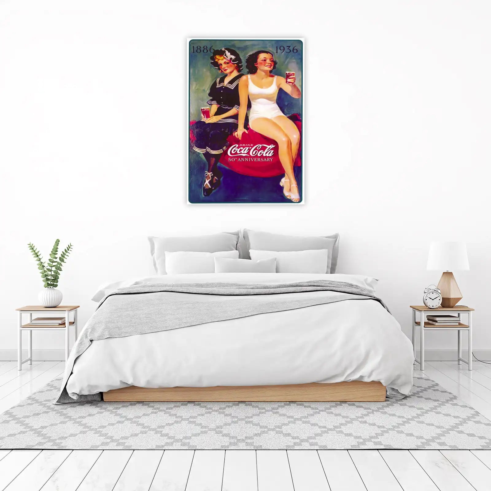 Vintage Coca-Cola Ad Wall Art