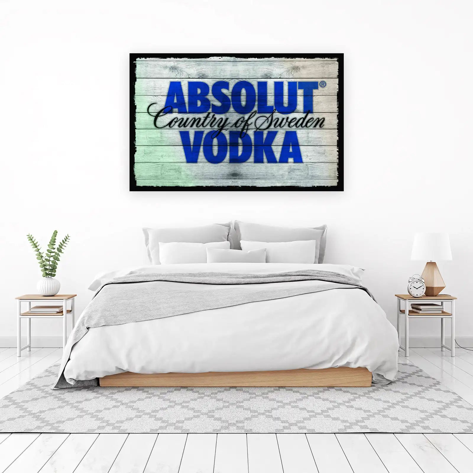 Absolut Vodka Country of Sweden Wall Art