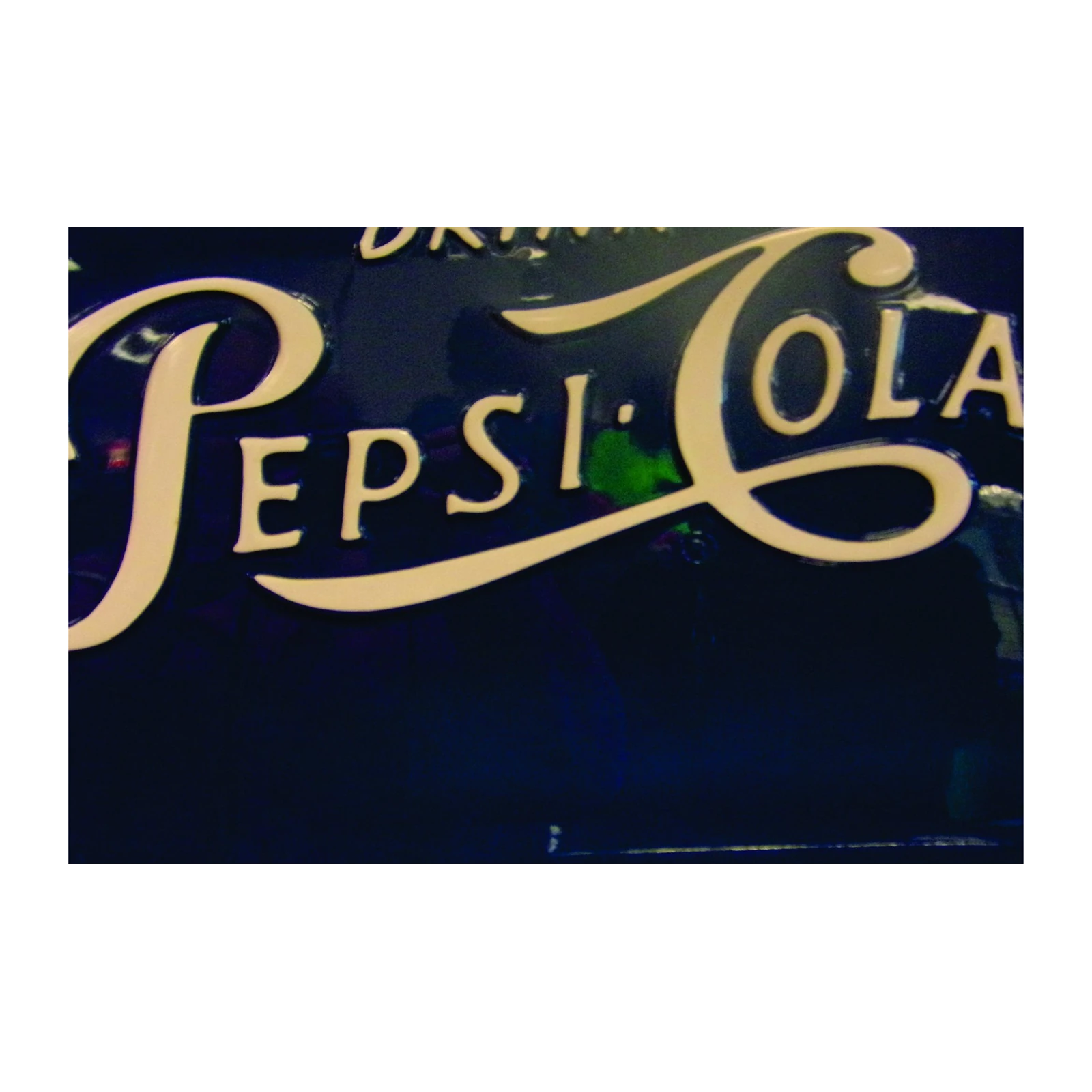 Retro Pepsi Cola Logo Wall Art