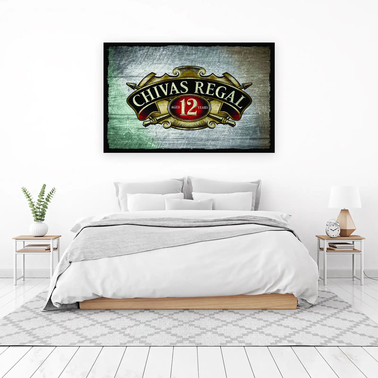 Chivas Regal 12 Years Aged Logo Wall Art