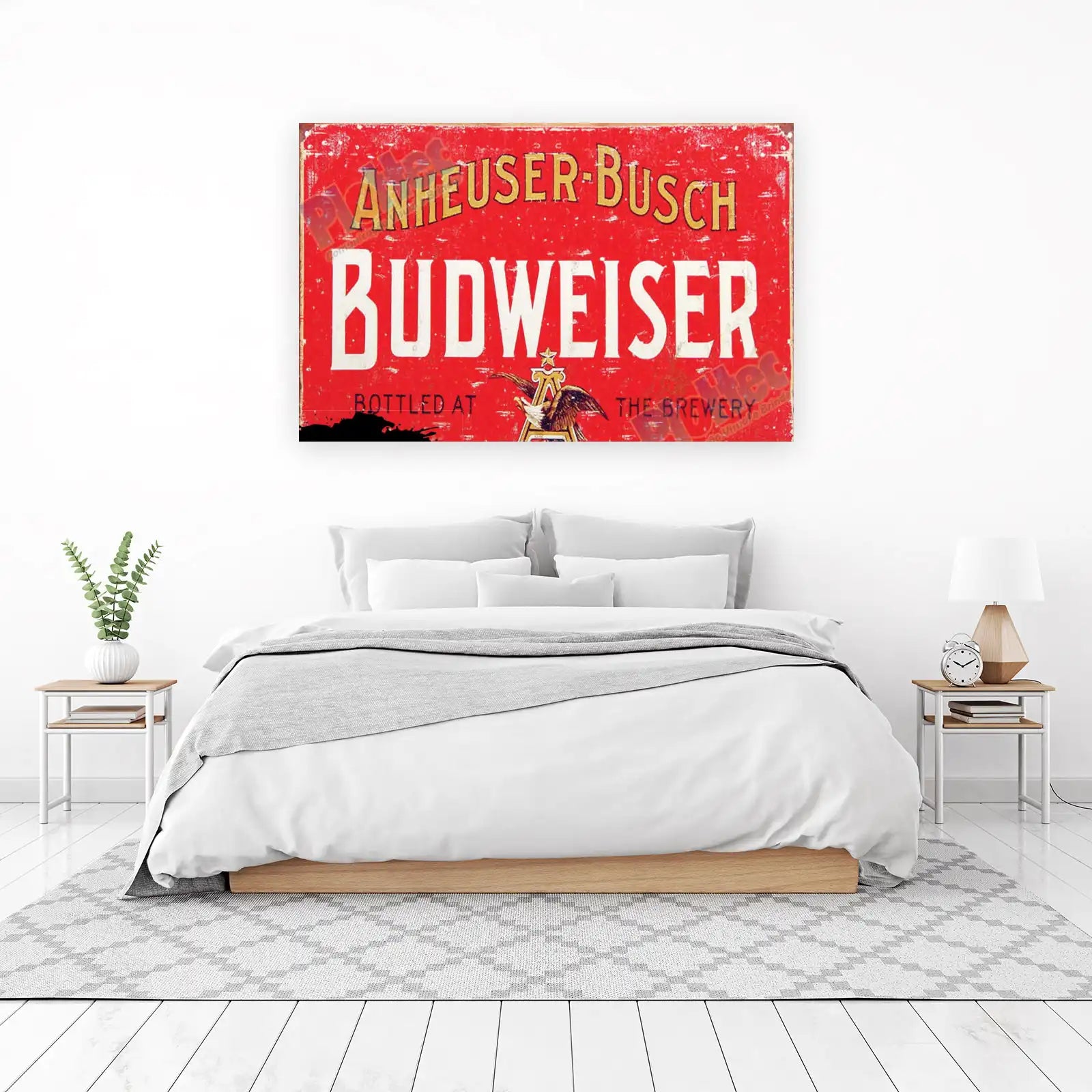 Vintage Budweiser Anheuser-Busch Wall Art